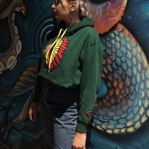 Green golf wang hoodie